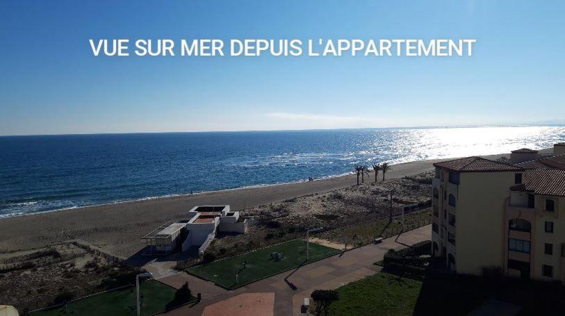 Appartement De Vacances - Splendide Vue Sur Mer, Parking Prive Le Barcarès Eksteriør bilde